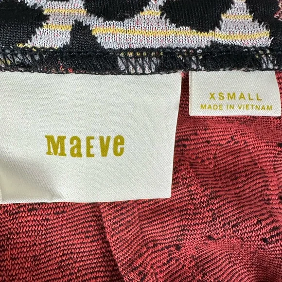 Maeve Animal Print Midi Pencil Skirt Size XS - Picture 4 of 5